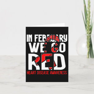 Tarjeta En Febrero, Conocemos La Enfermedad Cardíaca Red E