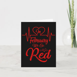 Tarjeta En Febrero, Conocemos La Enfermedad Cardíaca Red E