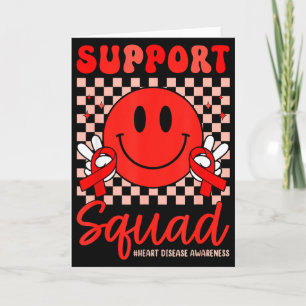 Tarjeta En Febrero Nosotros Vestimos de Rojo Chd Concienci