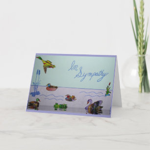 Tarjeta En la colección de simpatía