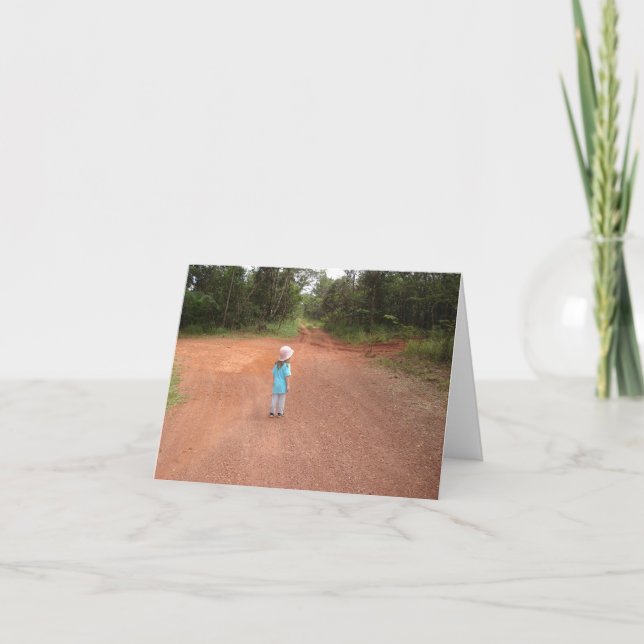 Tarjeta En la Crossroads notecard (Anverso)