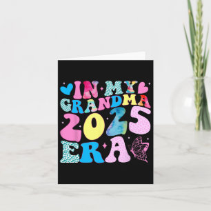 Tarjeta En la era de mi abuela 2025 divertida genial nueva