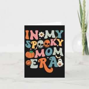 Tarjeta En la era de mi mamá, las mujeres de Halloween div