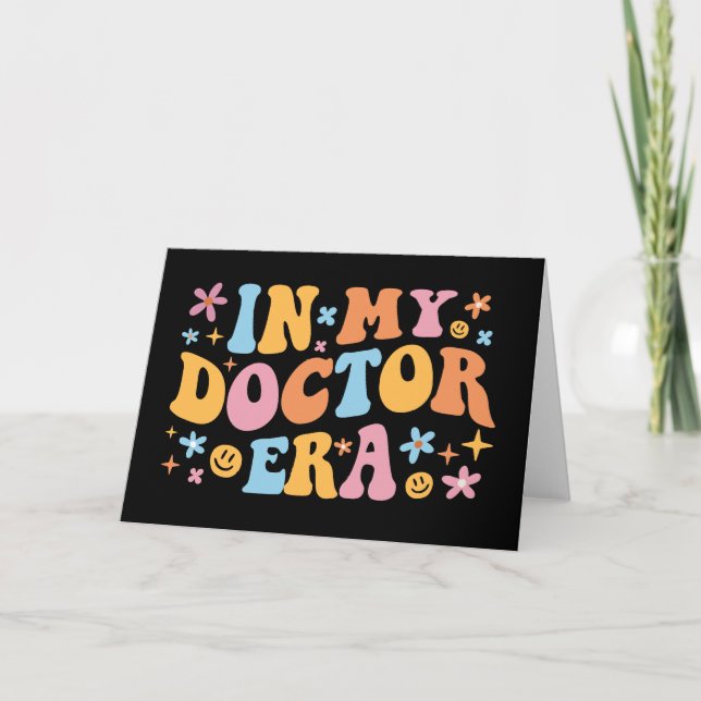 Tarjeta En la era I de mi Médico (Anverso)