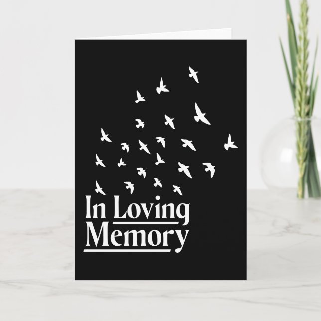 Tarjeta En la memoria amorosa (Anverso)
