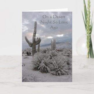 Tarjeta En la noche del desierto hace tanto tiempo
