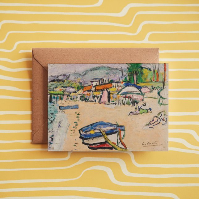 Tarjeta En La Playa | George Leslie Hunter (Subido por el creador)
