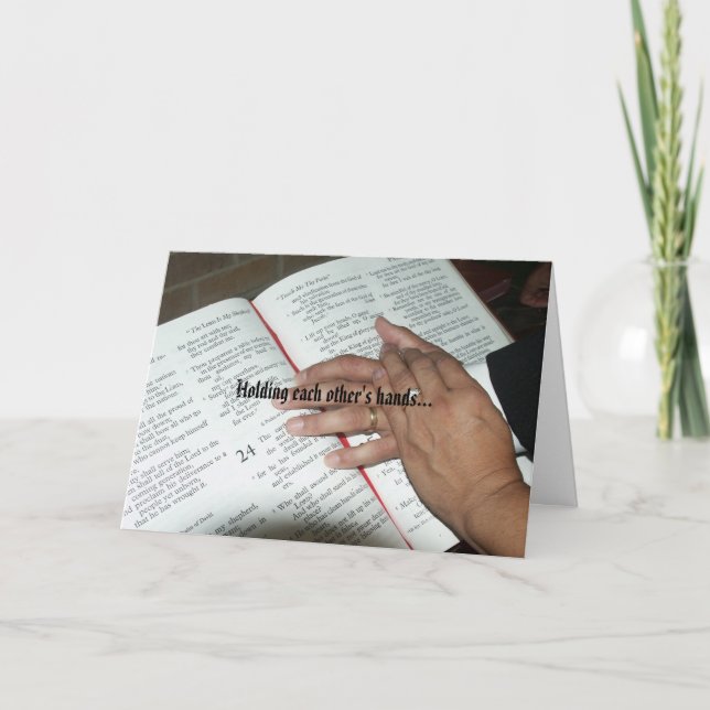 Tarjeta En las manos de los demás (Anverso)