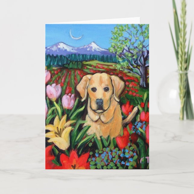 Tarjeta En le Jardin (Anverso)