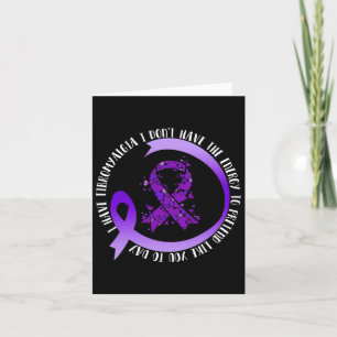 Tarjeta En mayo tengo fibromialgia no tengo la energía