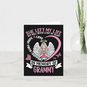 Tarjeta En Memoria De Grammy Ángel De Concientización Sobr