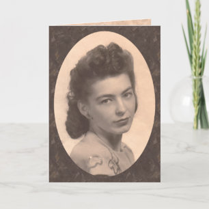 Tarjeta En memoria de madre