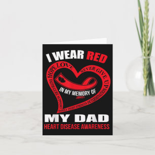 Tarjeta En Memoria De Mi Padre Conciencia Sobre Enfermedad