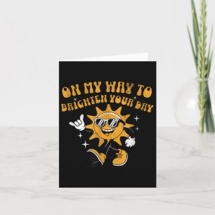 Tarjeta En Mi Camino Para Brillar Tu Día