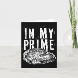 Tarjeta En Mi Corte De Carne De Carne Prima Para El Carne 