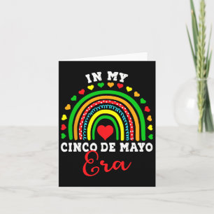 Tarjeta En Mi Era De Cinco De Mayo Nacho Fiesta De Promedi