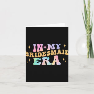 Tarjeta En mi era de novia Boda de novia Bachelorette Pa