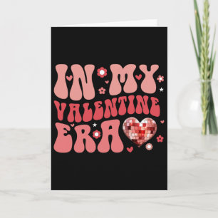 Tarjeta En Mi Era de San Valentín Chicas Lindas Día de San