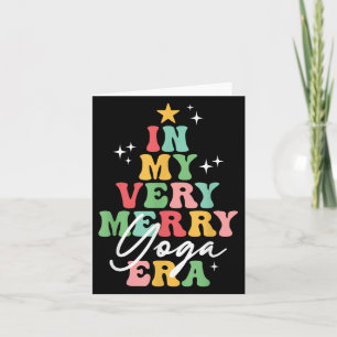 Tarjeta En Mi Era De Yoga, Los Navidades De Yogi Groovy Re