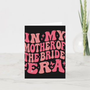 Tarjeta En Mi Madre De La Novia Groovy Bachelorette