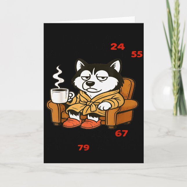 Tarjeta En mi mente todavía tengo 24 años pero mi espalda  (Anverso)