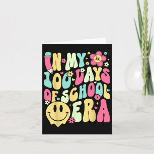 Tarjeta En Mis 100 Días De Enseñanza 100 Días