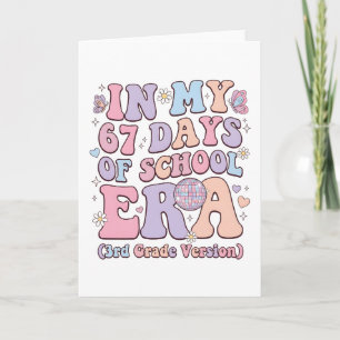 Tarjeta En Mis 67 Días de Época Escolar 3er Grado genial