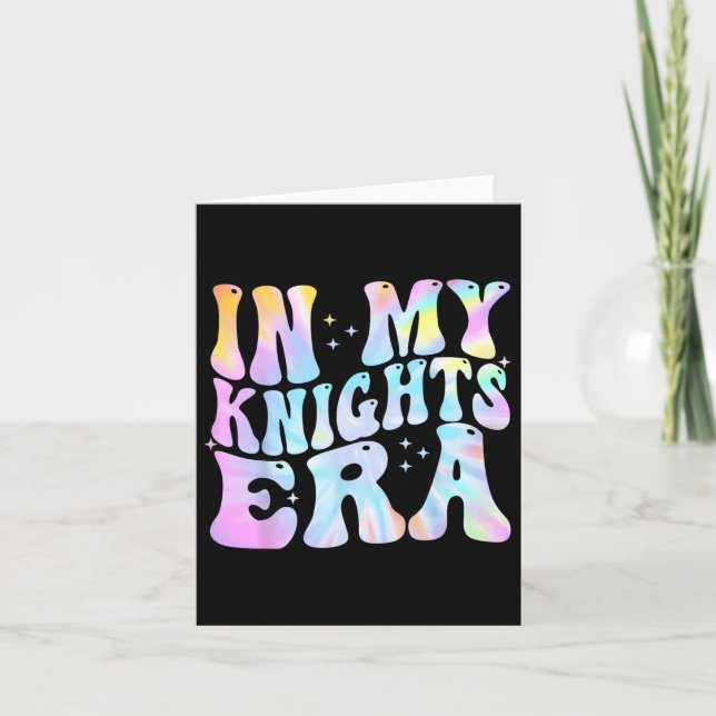 Tarjeta En Mis Caballeros La Época De Regreso Al Juego De  (Anverso)