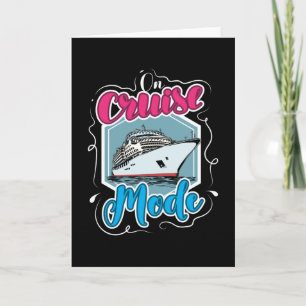 Tarjeta En modo de crucero