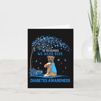 Tarjeta En Noviembre Usamos Diabetes De Perro Tattoo Con B