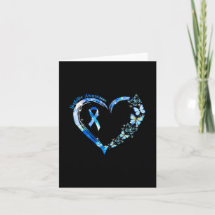 Tarjeta En Noviembre Usamos Mantequilla Azul Conciencia De