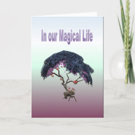 Tarjeta En nuestra vida mágica