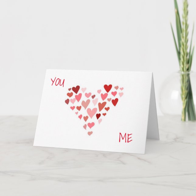 TARJETA EN **NUESTRO ANIVERSARIO** CON AMOR (Anverso)