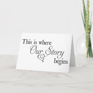 TARJETA *EN NUESTRO DÍA DE LA BODA** PARA PARECER O CRECER