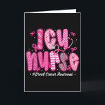 Tarjeta En Octubre Nosotros Usamos Rosa Enfermera De Uci C<br><div class="desc">En Octubre Nosotros Usamos Rosa Enfermera De Uci Conciencia De Cáncer De Mama</div>