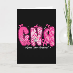 Tarjeta En Octubre Nosotros Vestimos De Rosa Cna Enfermera