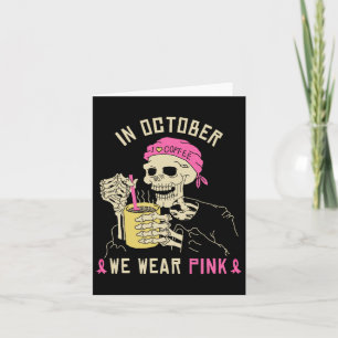 Tarjeta En Octubre, Usamos Bebés Rosados Para Halloween Dr