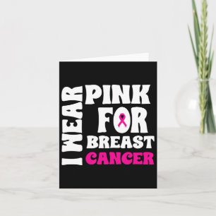 Tarjeta En Octubre Usamos Conciencia Sobre El Cáncer De Ma
