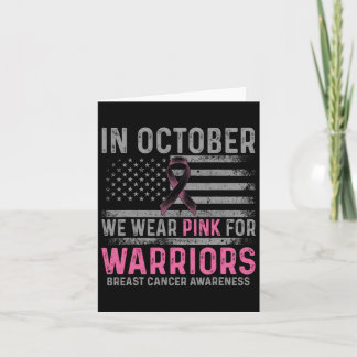 Tarjeta En Octubre, Usamos El Rosado Haciendo Caminos Cont
