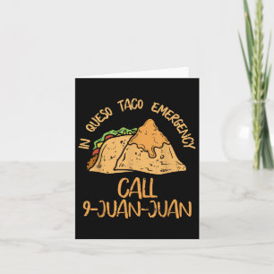 Tarjeta En Queso Emergencia Cinco De Mayo Camisa Taco Llam