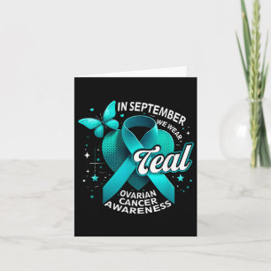 Tarjeta En Septiembre, Vivimos Conciencia Verde azulada So