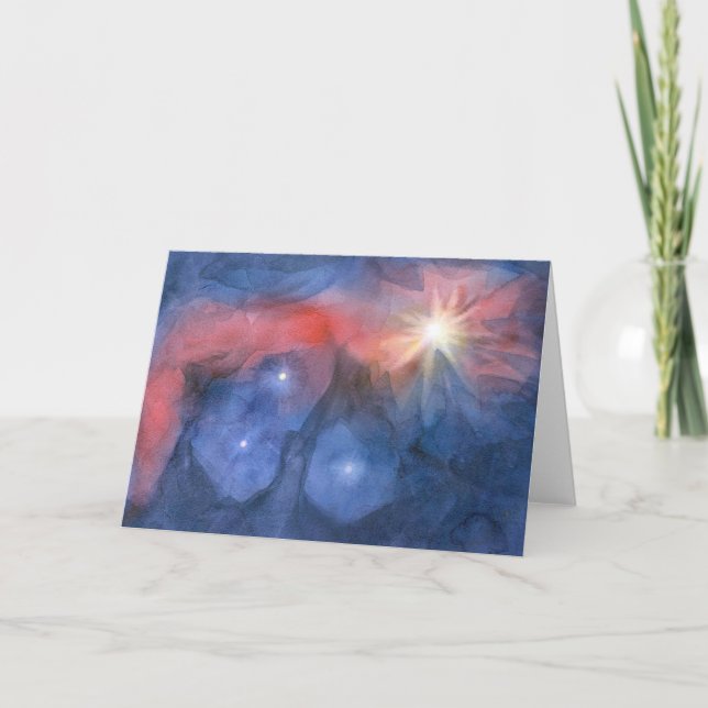 Tarjeta En una galaxia lejana, lejos de Notecard (Anverso)