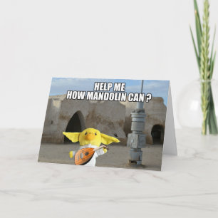 Tarjeta En una galaxia muy lejana