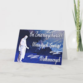 Tarjeta ¡En Zmartwywstał! - El kartka z de Wielkanocna