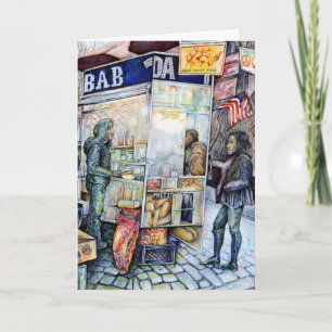 Tarjeta Enamorado de problemas, y en problemas de amor