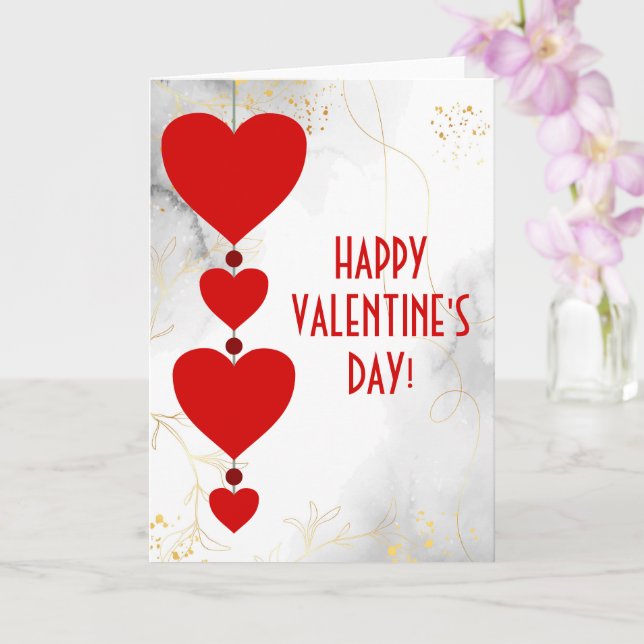 Tarjeta Enamorándose de usted, Valentine (Orquídea)