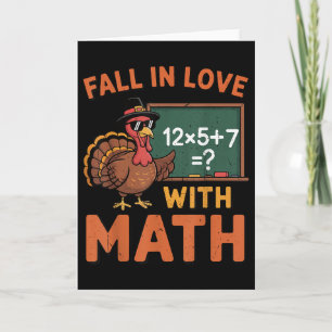 Tarjeta Enamórate De Las Matemáticas 67 Turquía Profesor D