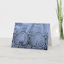 Tarjeta Encaje Blanco