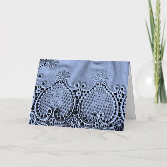 Tarjeta Encaje Blanco (Anverso)