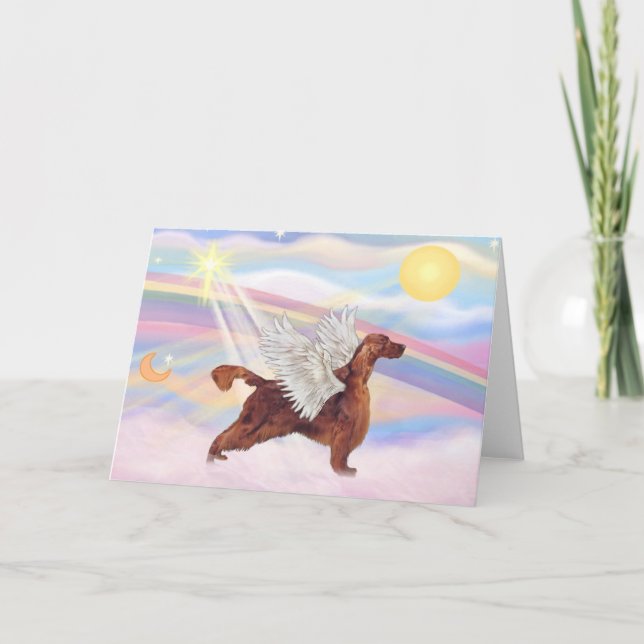 Tarjeta Encantador irlandés (Anverso)